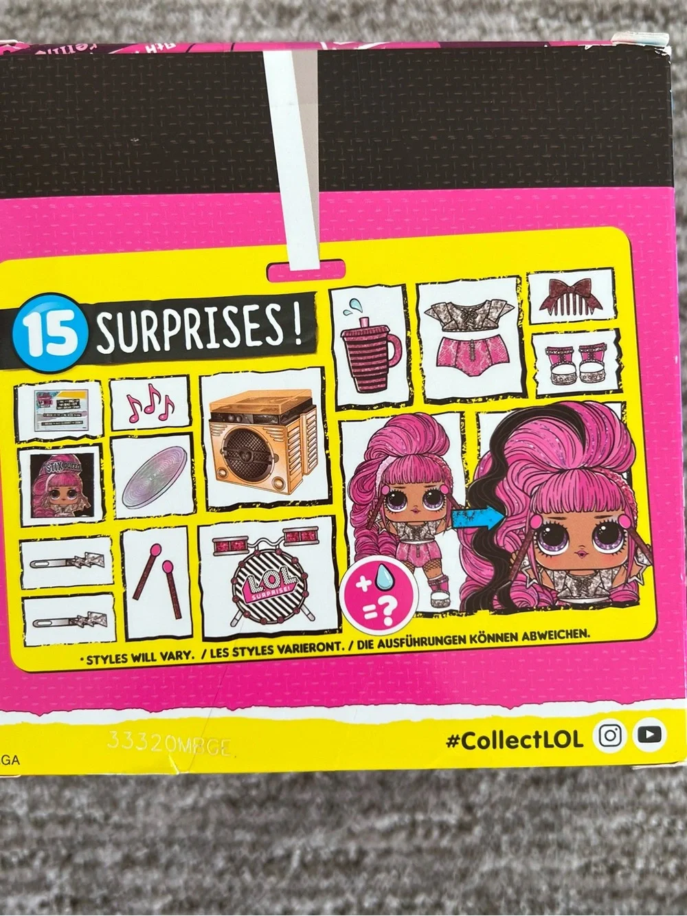 NIB LOL Surprise Remix Hair Flip Doll